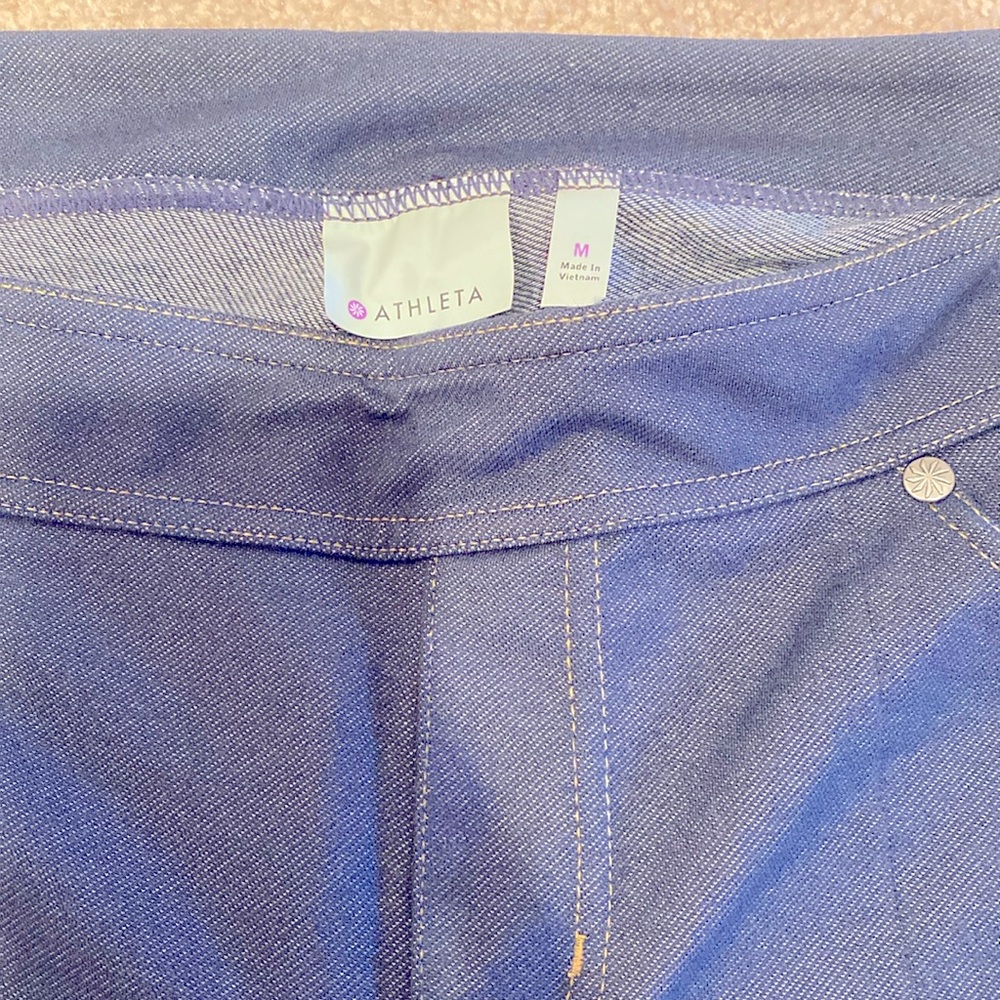 Athleta Flared Wide Leg Jeans